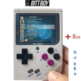 Videojuego retro, BittBoy V3.5 + 8GB / 32GB, Consola de juegos, Jugadores de juegos portátiles, Consola retro, Cargue más juegos de la tarjeta SD