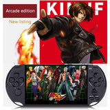 48 GB 128 bits consola de juegos portátil de 5.1 pulgadas MP4 Consola de videojuegos incorporado en 9450 para el juego de arcade / GBA / GBC / SNES / fc / regalo del niño SMD