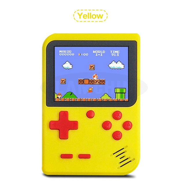 500 IN 1 Consola de videojuegos retro Juego portátil Consola de juegos portátil de bolsillo Mini reproductor portátil para regalo de niños