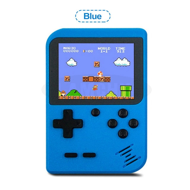 500 IN 1 Consola de videojuegos retro Juego portátil Consola de juegos portátil de bolsillo Mini reproductor portátil para regalo de niños