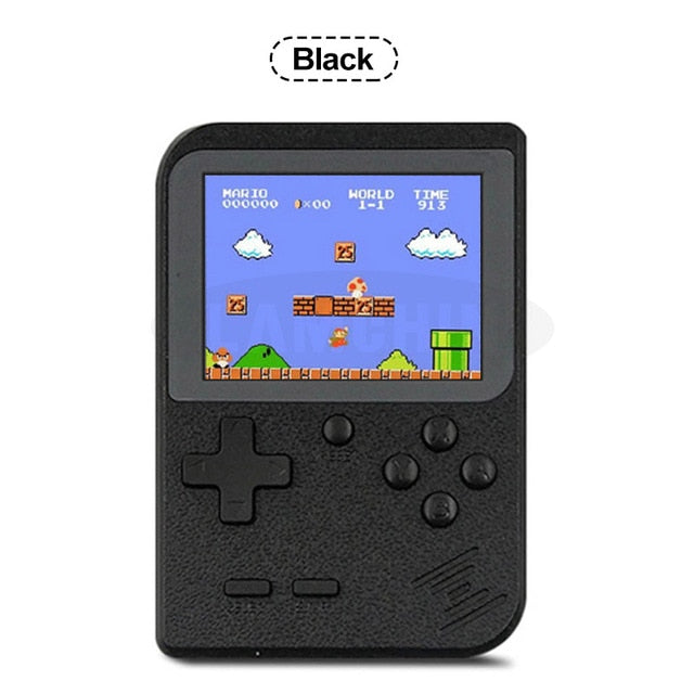 500 IN 1 Consola de videojuegos retro Juego portátil Consola de juegos portátil de bolsillo Mini reproductor portátil para regalo de niños