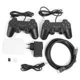 16000 en 1 128 GB Quad Core TV Video Box jugador del juego de accesorio Para Frambuesa Pi Con 2 conexión de cable USB Gamepad del regulador del juego de consola